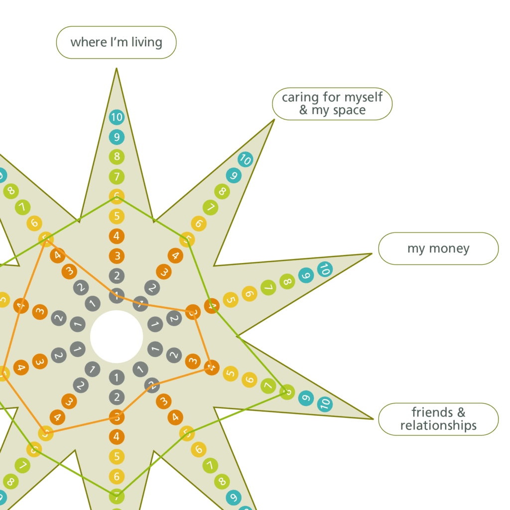 Diagram showing new versions of the family star and family star plus